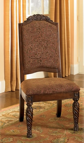 картинка Шикарный стул с витиеватыми декоративными элементами North Shore, Ashley от Sohogallery.ru