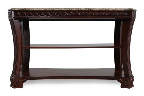 картинка Шикарный пристенный столик с декоративной резьбой Ledelle, Ashley от Sohogallery.ru